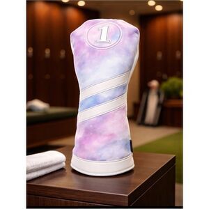 NWT Galaxy Driver Cover Custom Studio Premium Faux Leather Pink & Purple